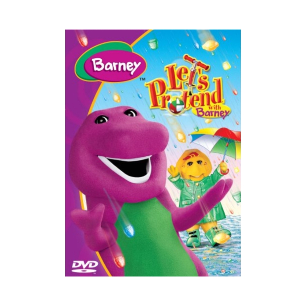 Barney Let’s Pretend DVD Vintage DVD Rare Collectible Classic Kids Show 2004